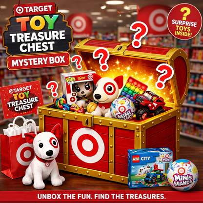 T@rget Toy Treasure Chest Box (shipping included)