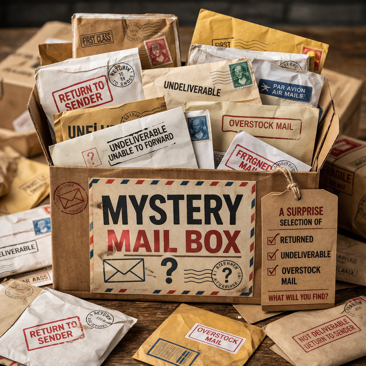 Mail Mystery Box (shipping included)